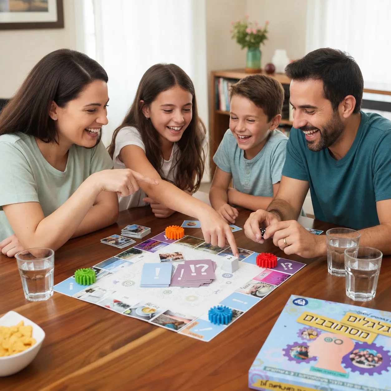 גלגלים מסתובבים — משפחות